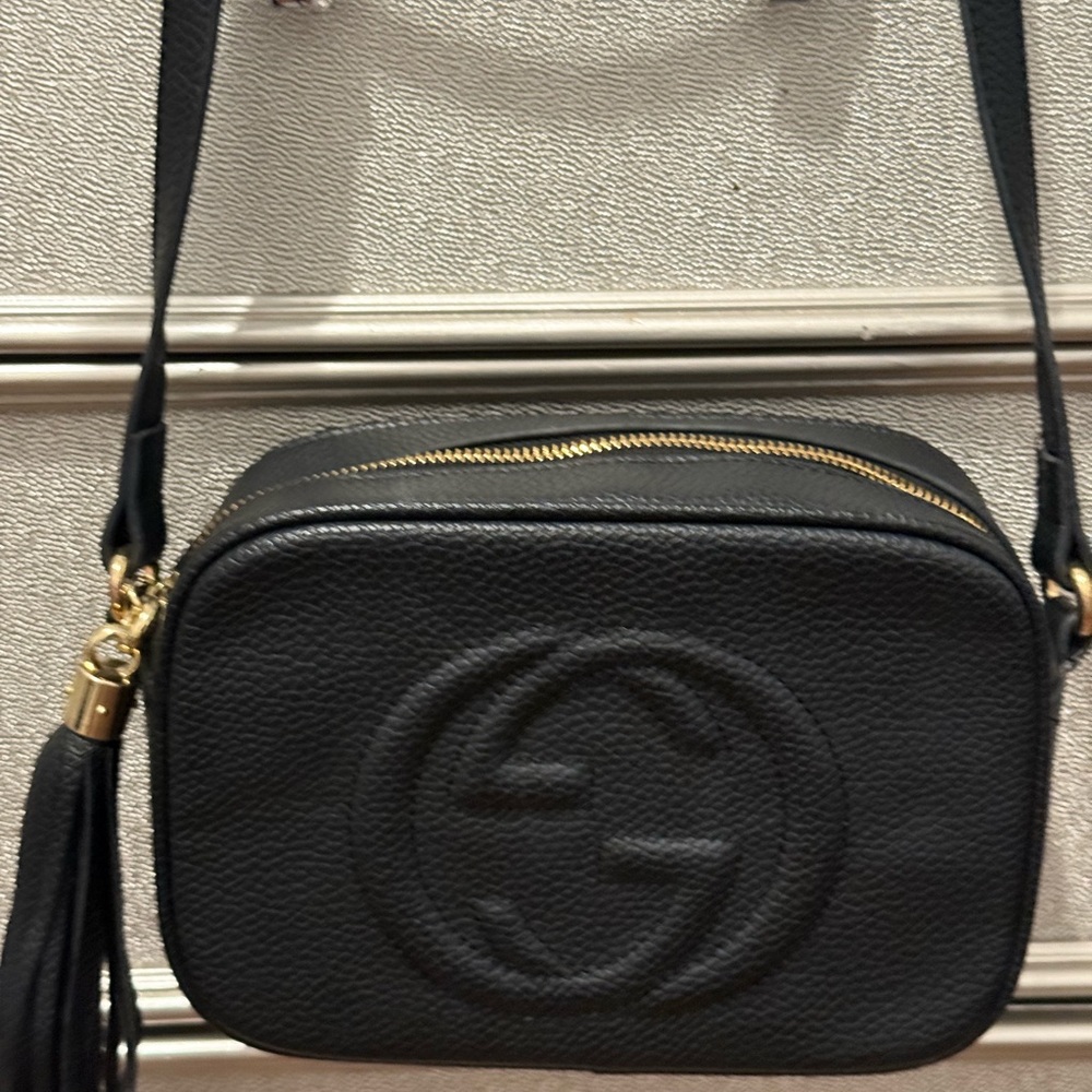 Black Gucci Crossbody Bag
